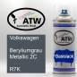 Preview: Volkswagen, Beryliumgrau Metallic 2C, R7K: 400ml Sprühdose, von ATW Autoteile West.